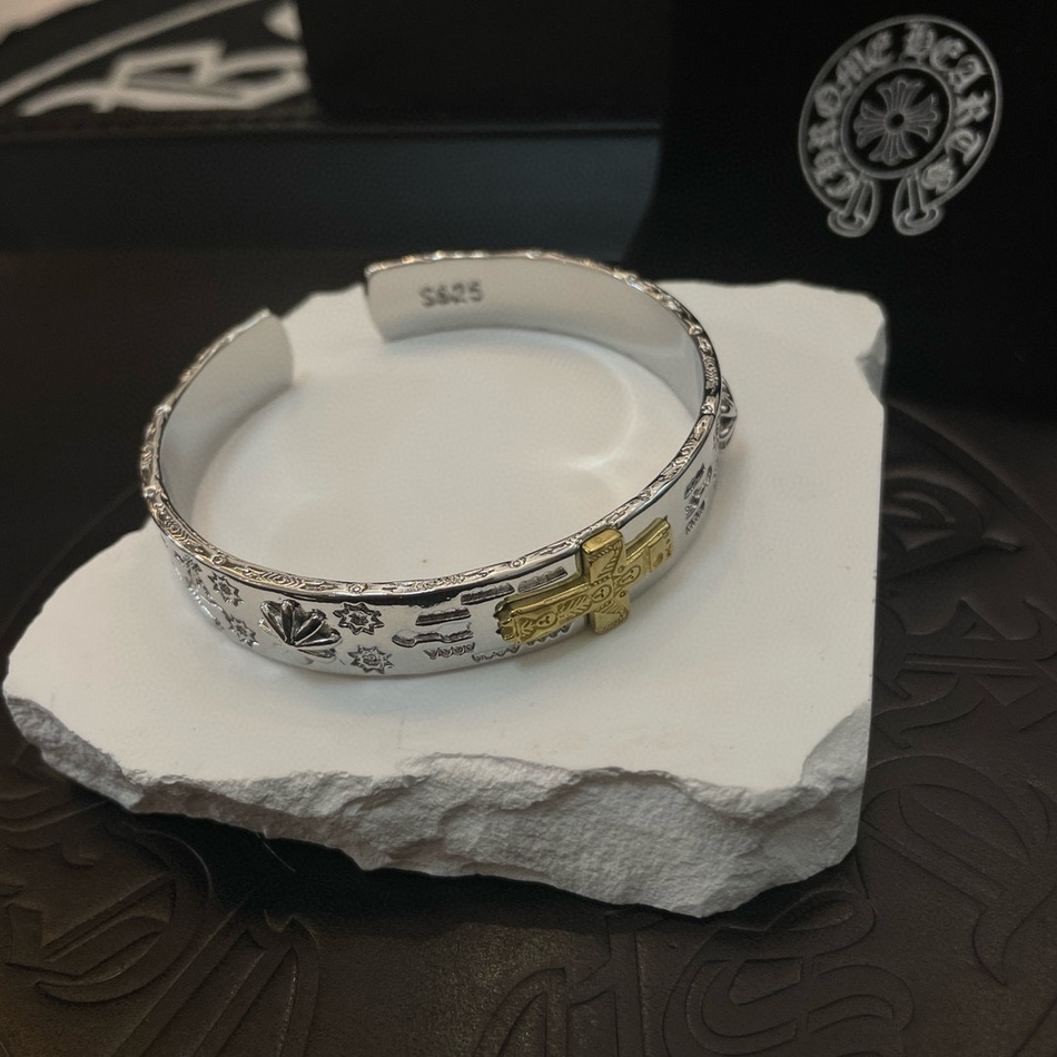 Chrome Heart Bracelet-010