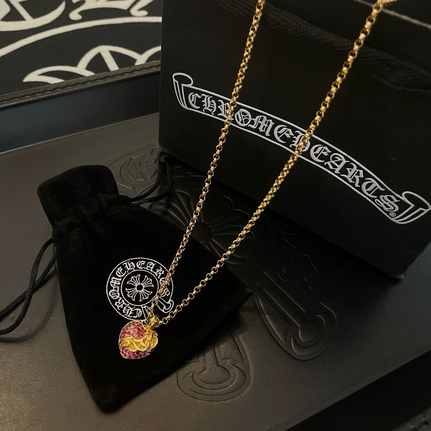 Chrome Heart Necklace-016
