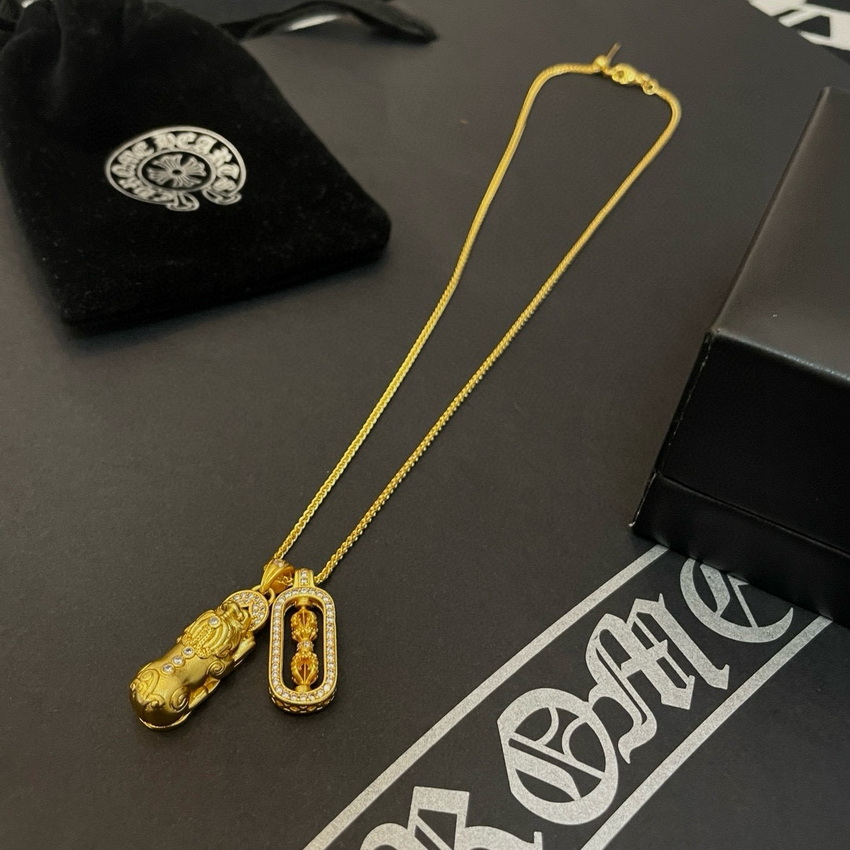 Chrome Heart Necklace-022