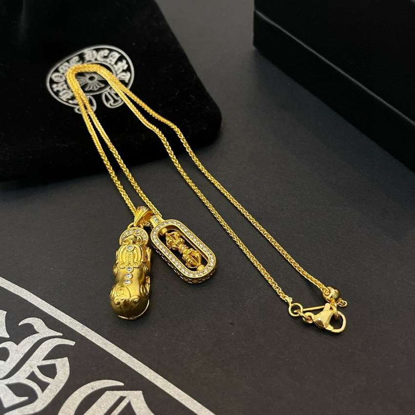 Chrome Heart Necklace-022