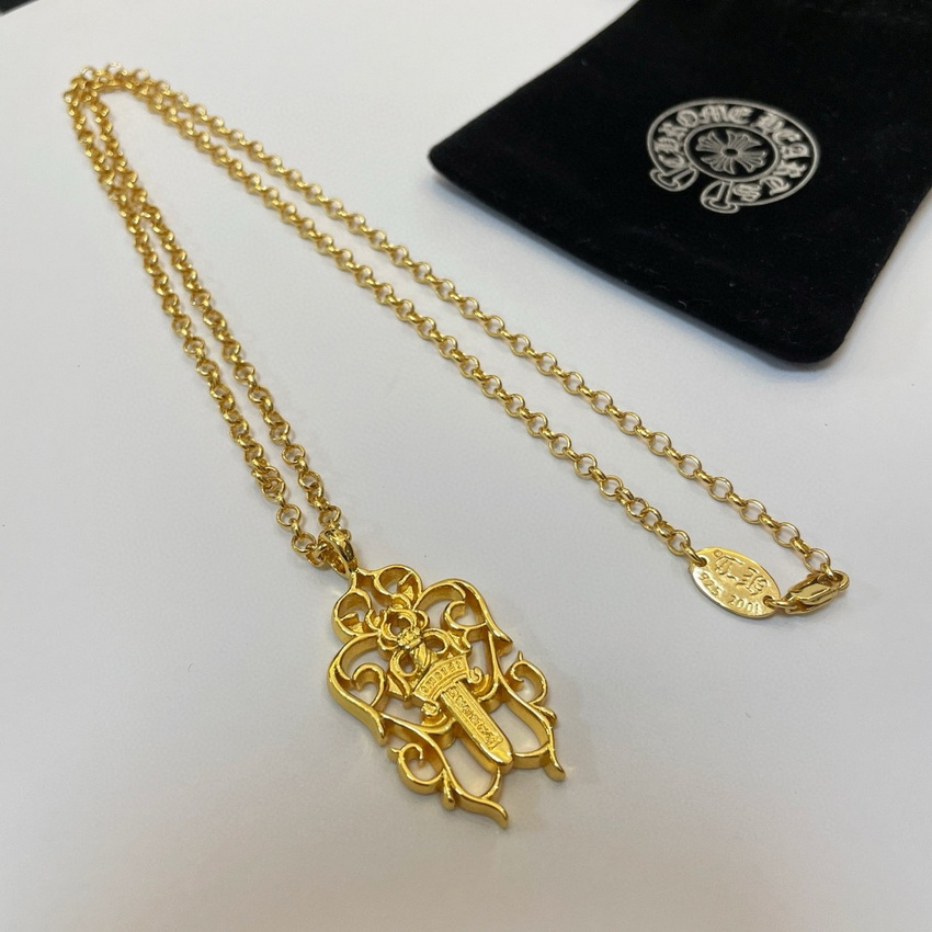 Chrome Heart Necklace-024