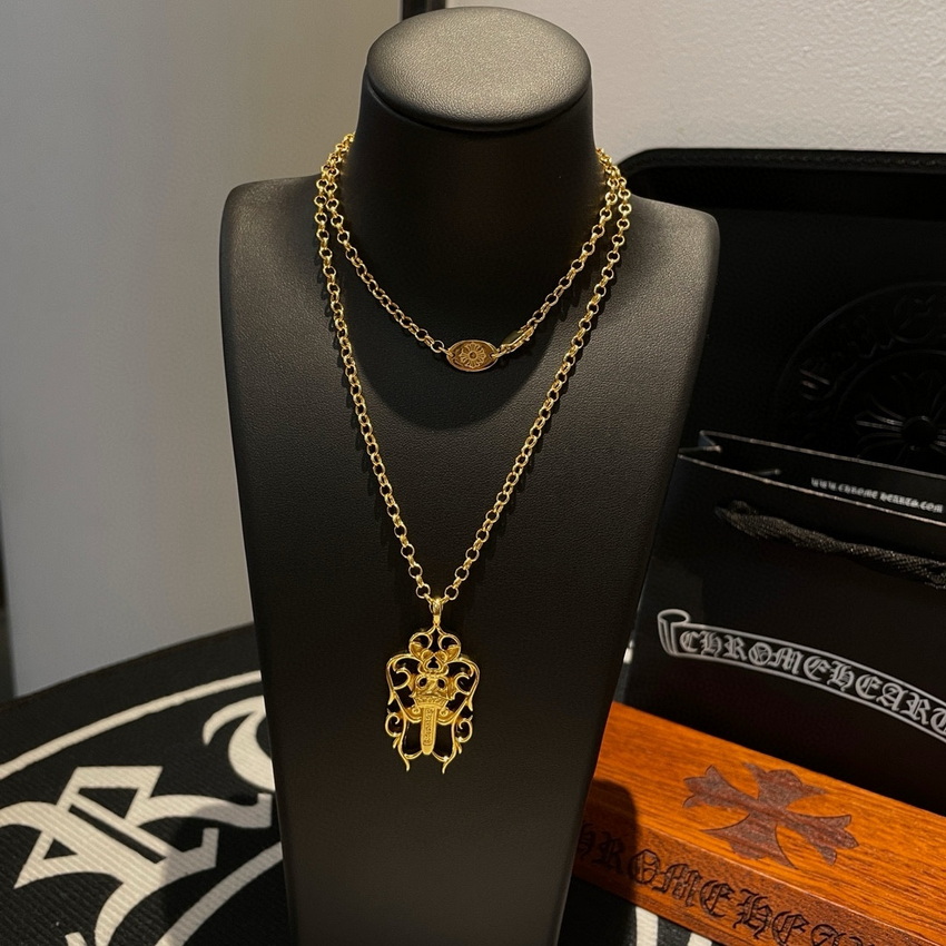 Chrome Heart Necklace-024