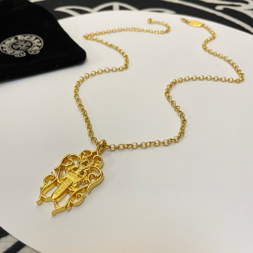 Chrome Heart Necklace-024
