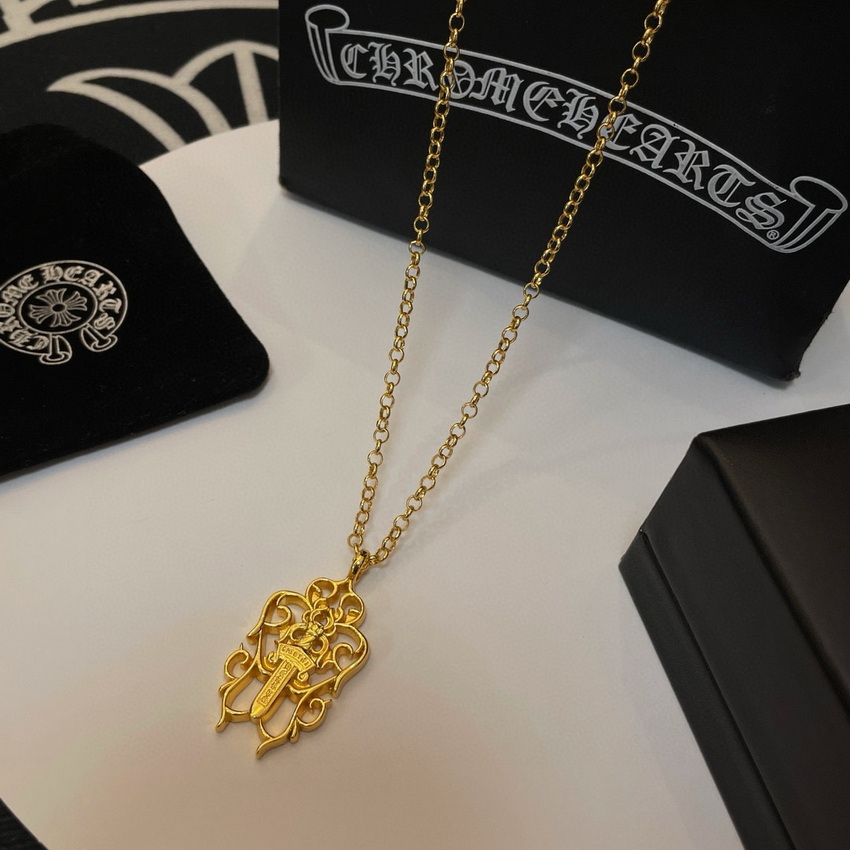 Chrome Heart Necklace-024