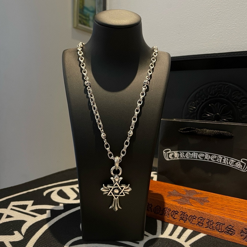Chrome Heart Necklace-043