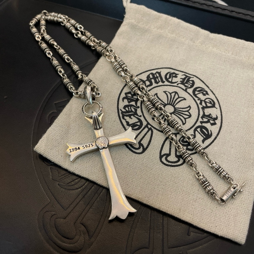 Chrome Heart Necklace-048