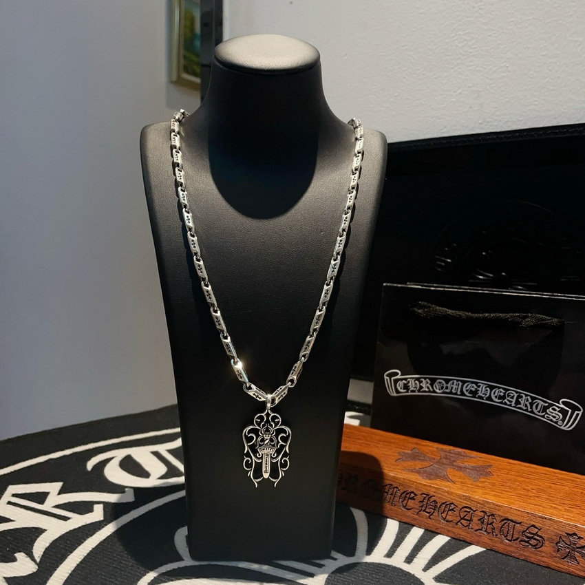 Chrome Heart Necklace-053