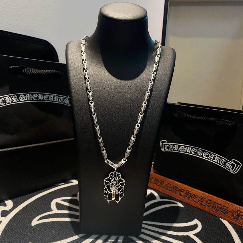 Chrome Heart Necklace-053