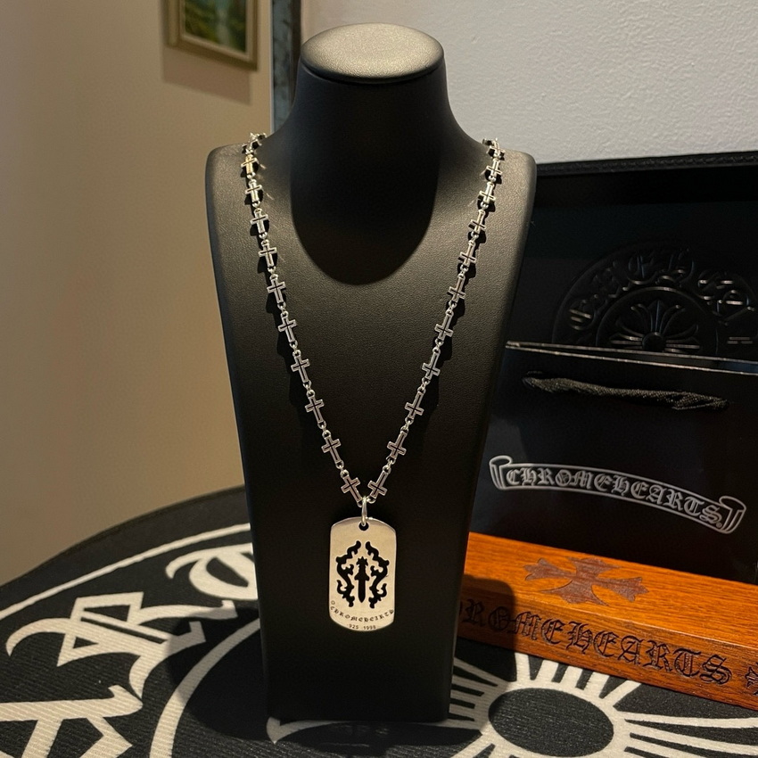 Chrome Heart Necklace-054