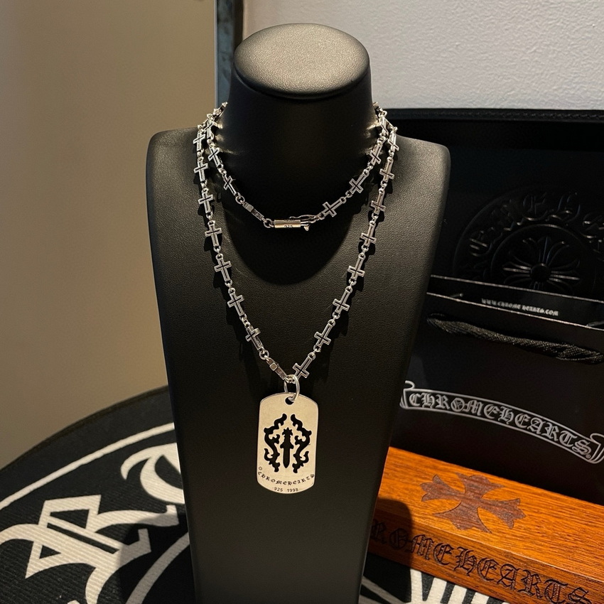 Chrome Heart Necklace-054