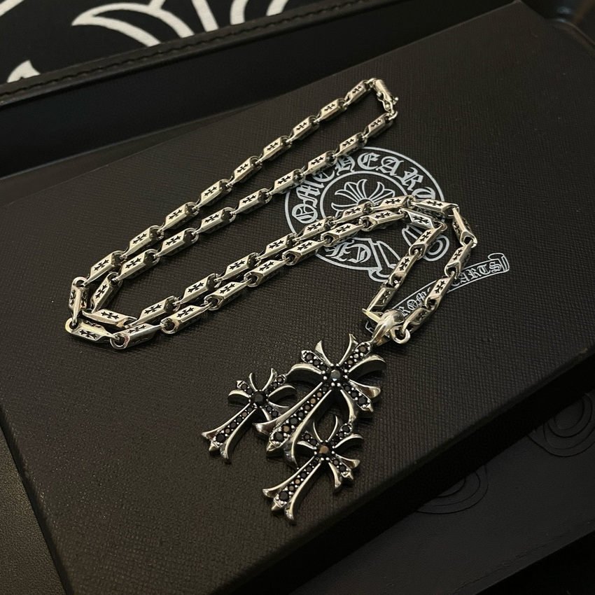 Chrome Heart Necklace-055