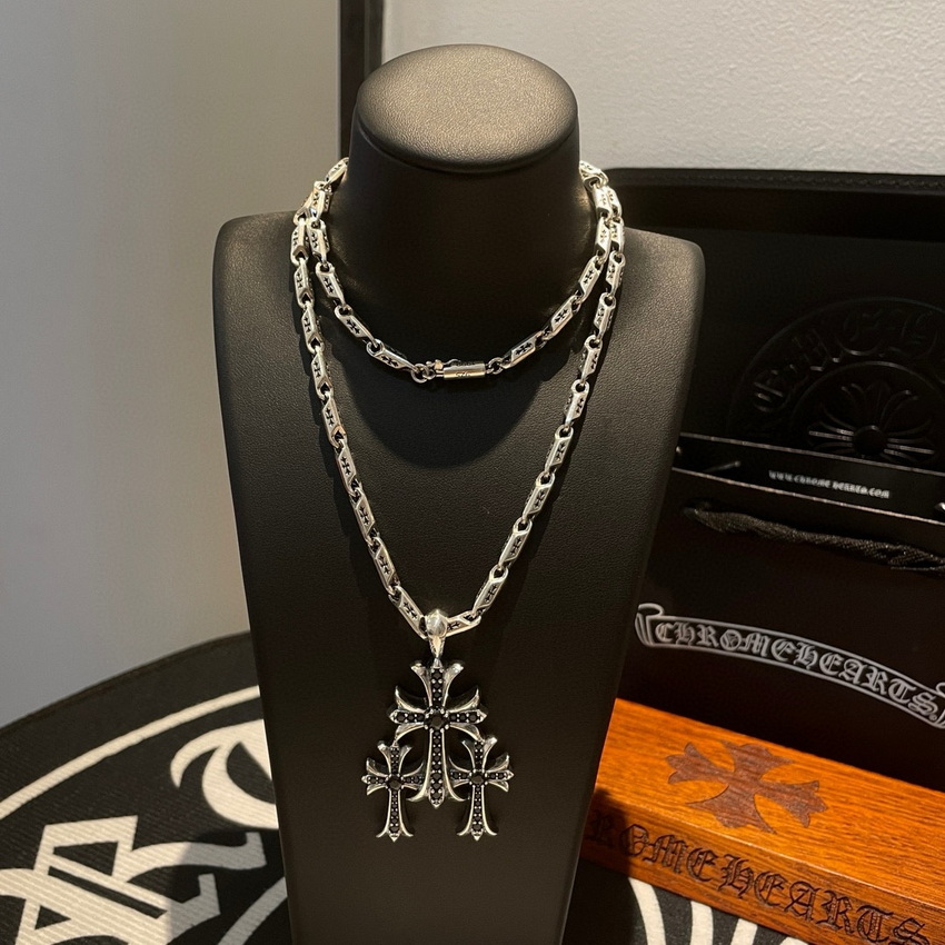 Chrome Heart Necklace-055