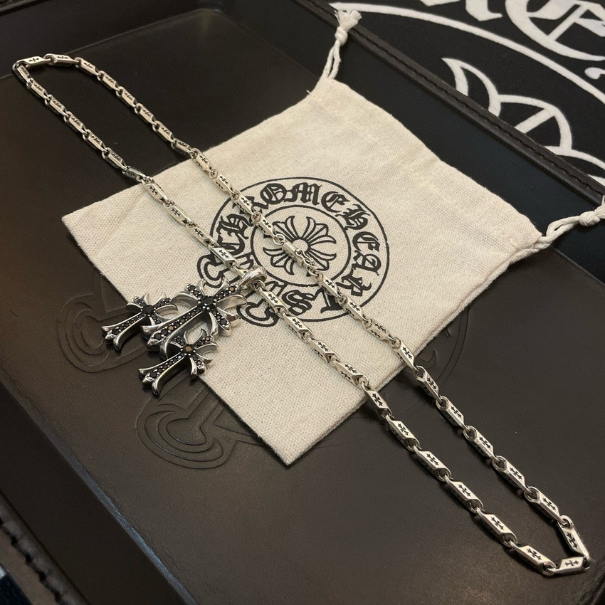Chrome Heart Necklace-055