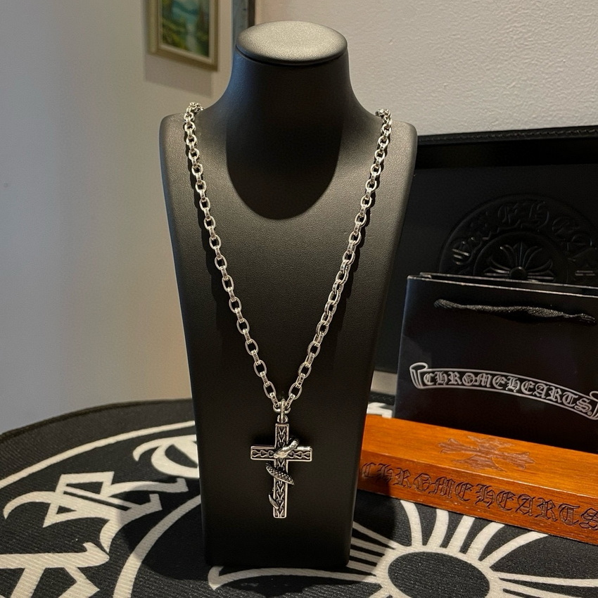 Chrome Heart Necklace-057