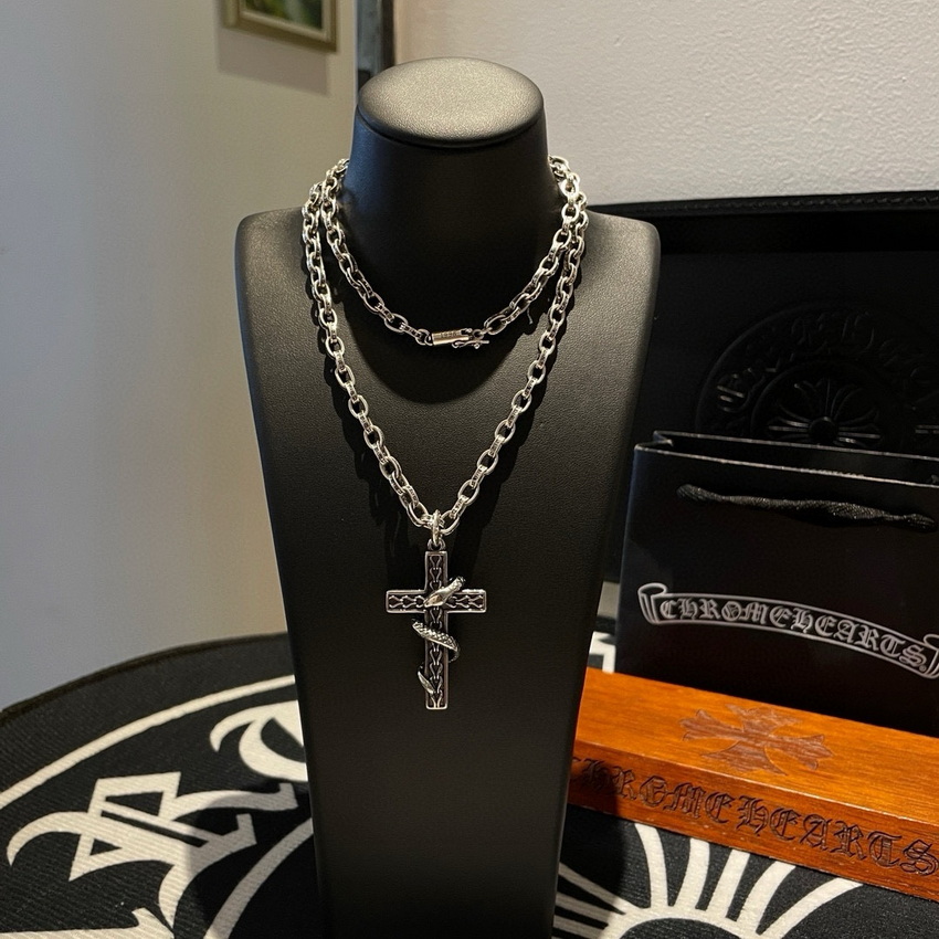 Chrome Heart Necklace-057