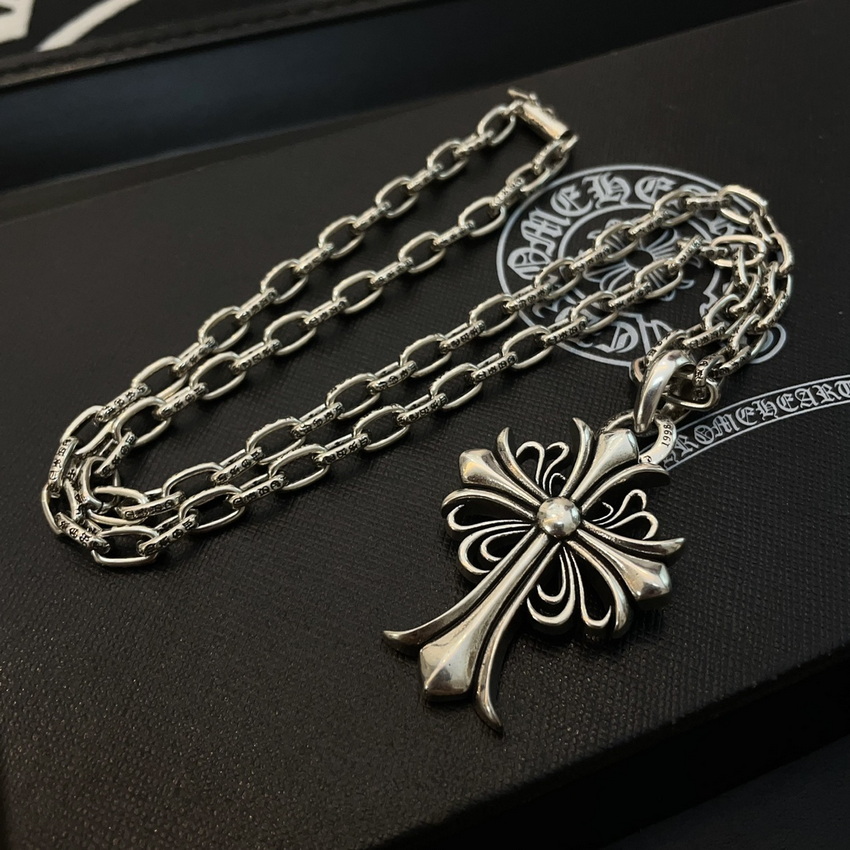 Chrome Heart Necklace-058