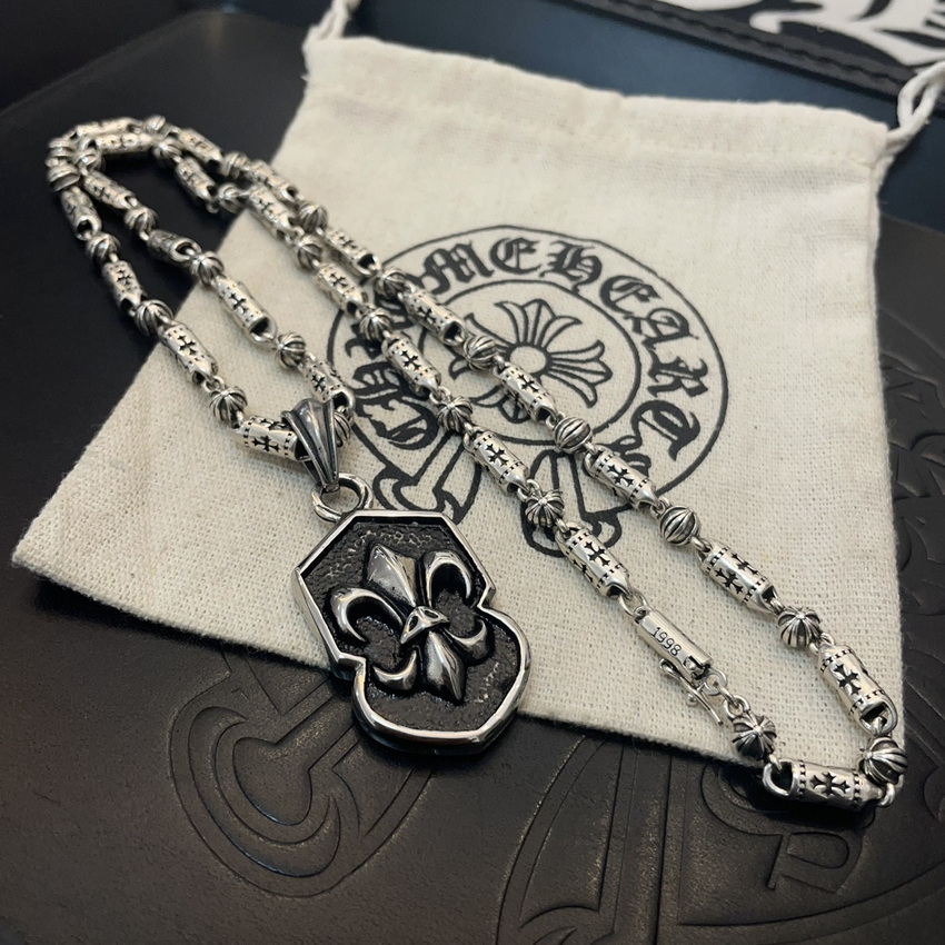 Chrome Heart Necklace-061