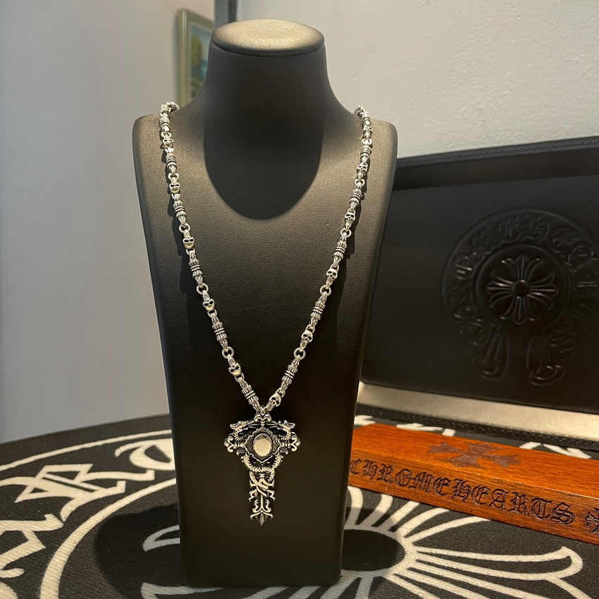 Chrome Heart Necklace-063
