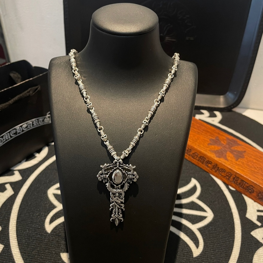 Chrome Heart Necklace-063