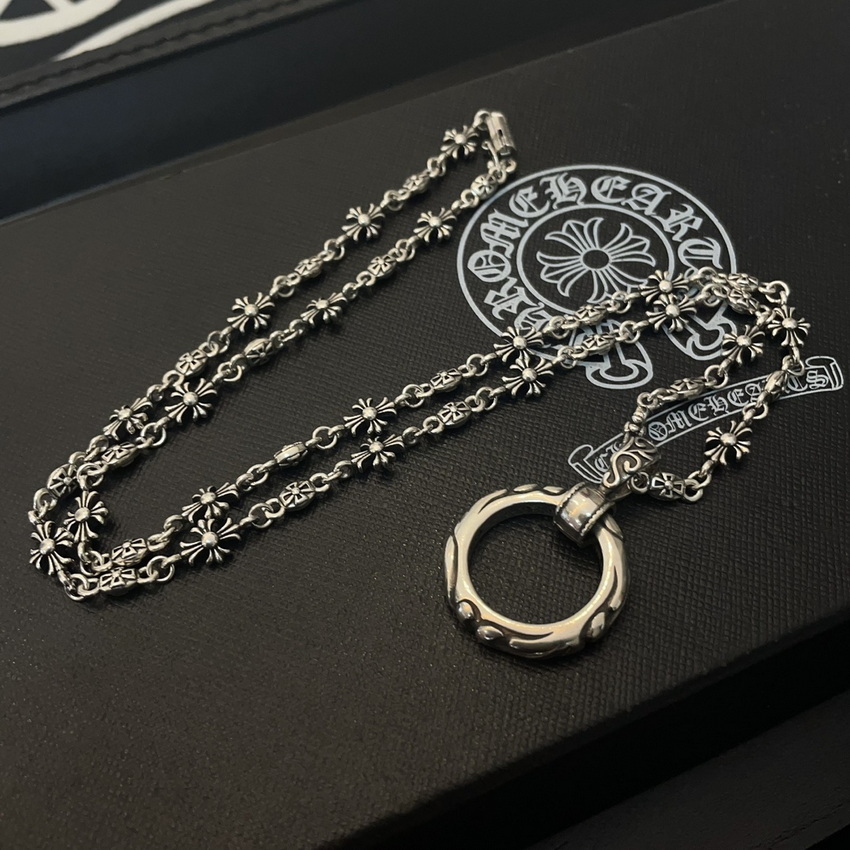 Chrome Heart Necklace-064