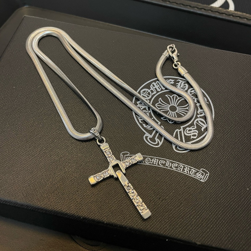 Chrome Heart Necklace-066