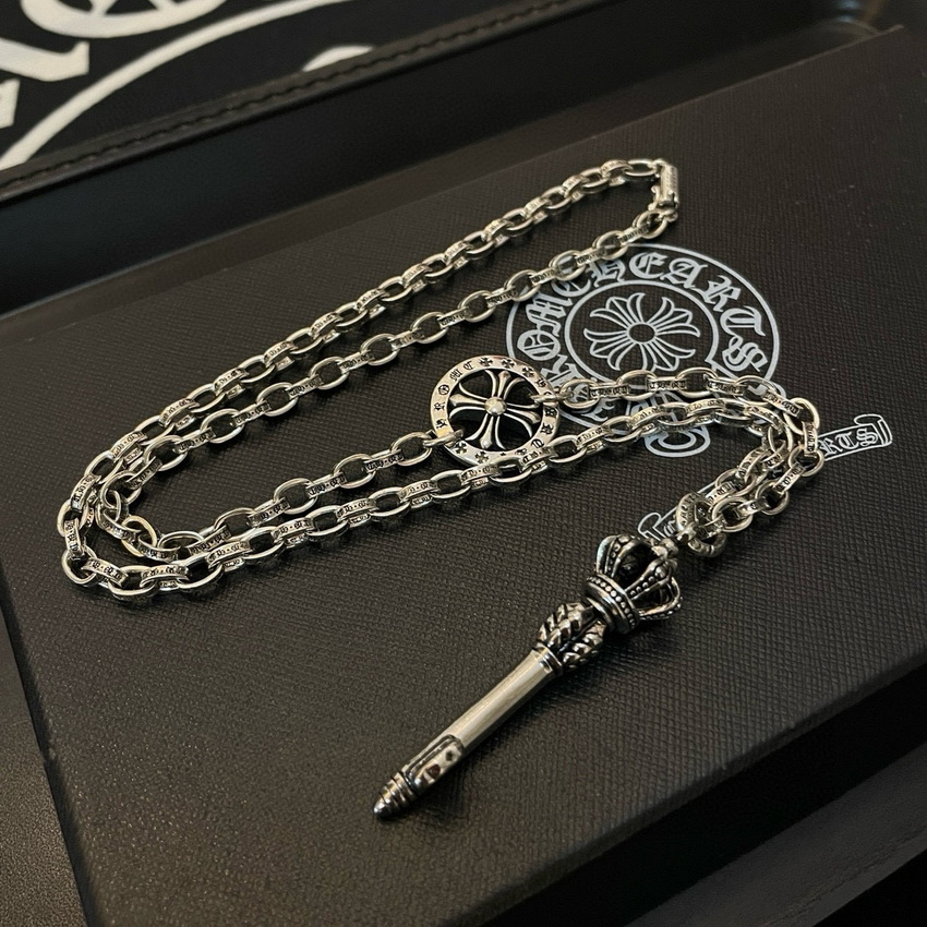 Chrome Heart Necklace-069