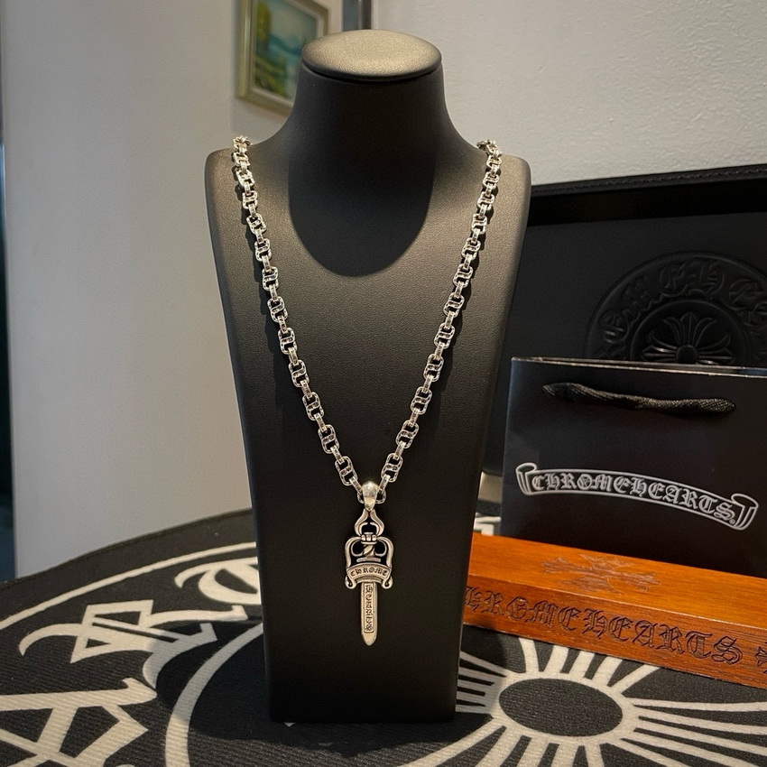 Chrome Heart Necklace-071