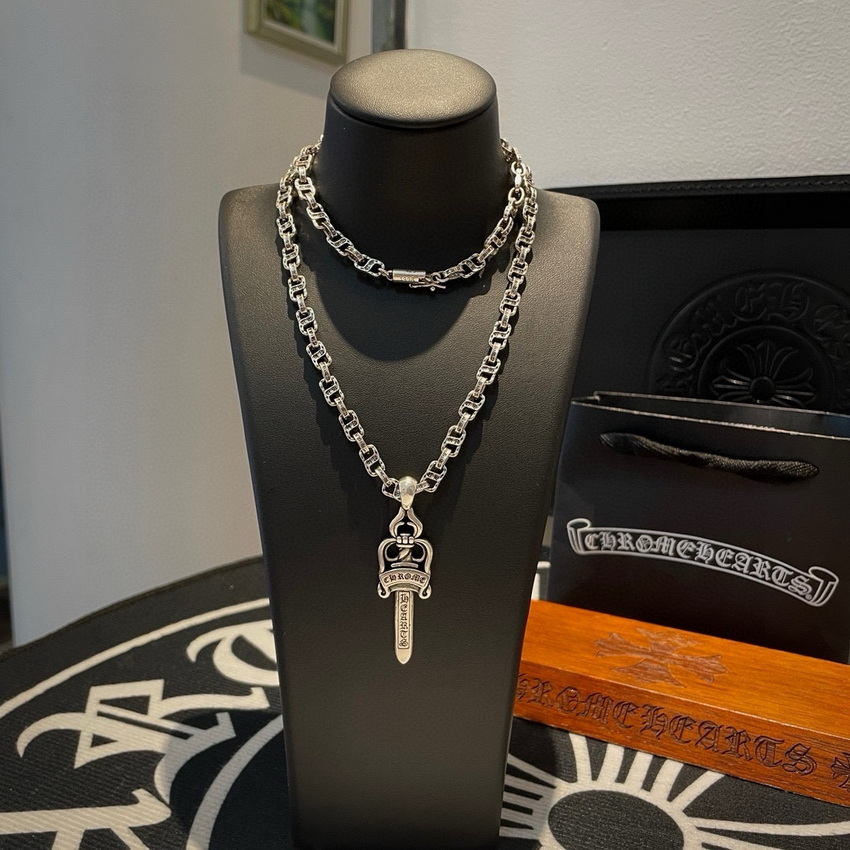 Chrome Heart Necklace-071