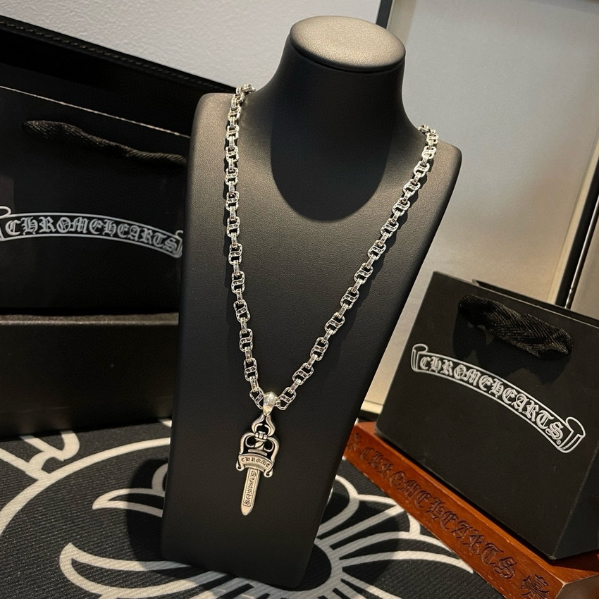 Chrome Heart Necklace-071