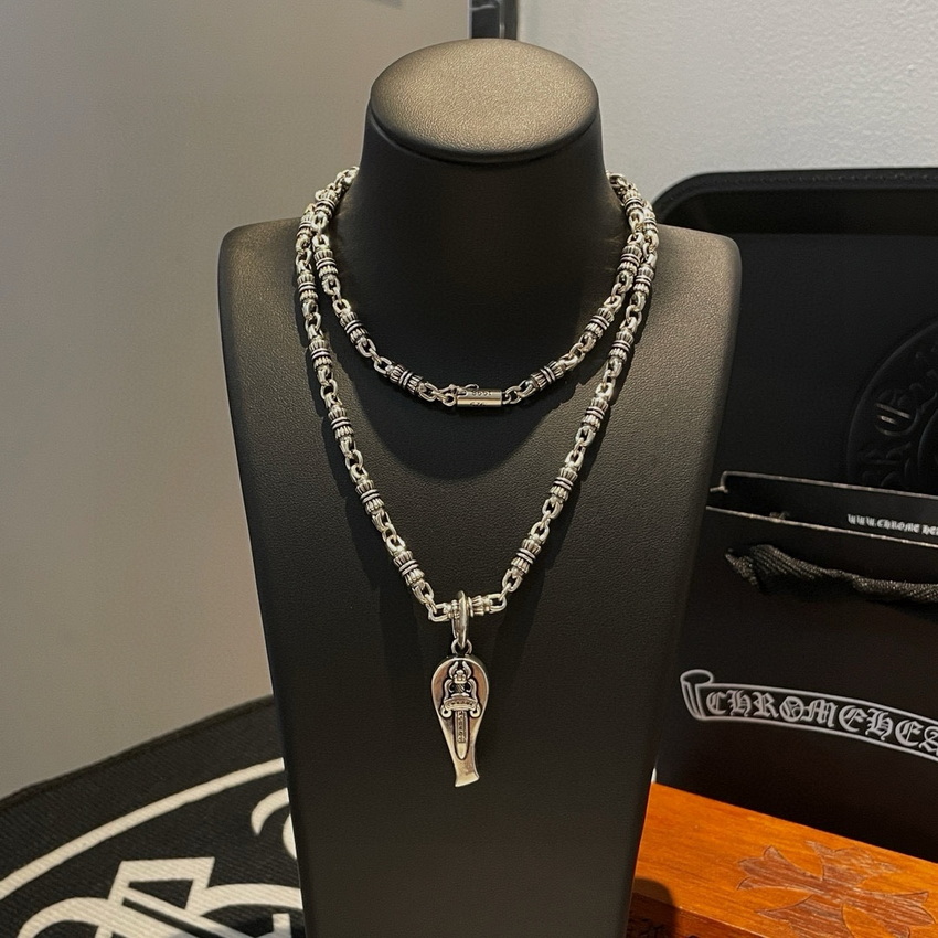 Chrome Heart Necklace-072