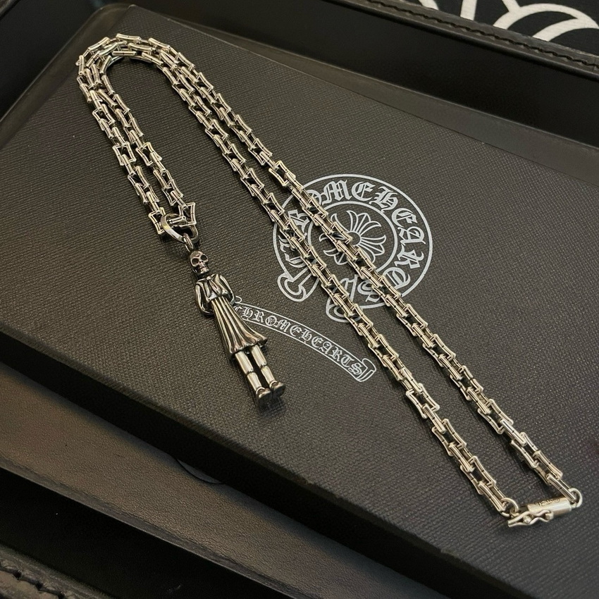Chrome Heart Necklace-074