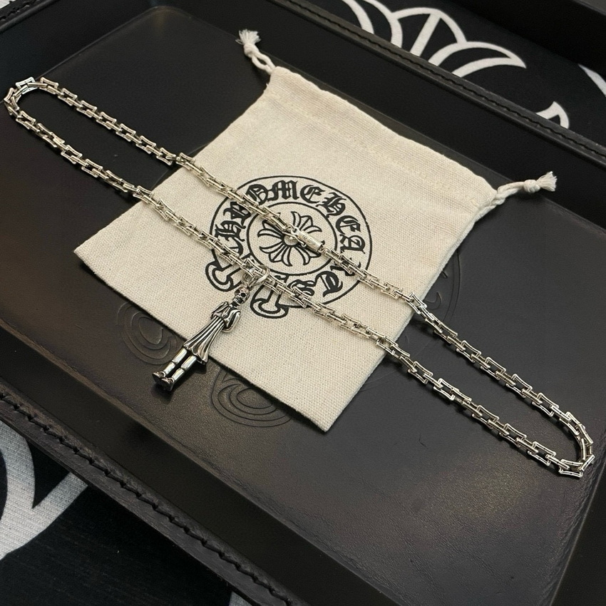 Chrome Heart Necklace-074