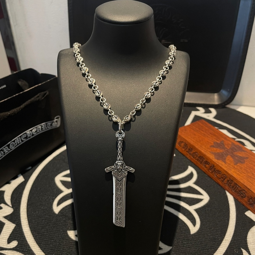 Chrome Heart Necklace-075