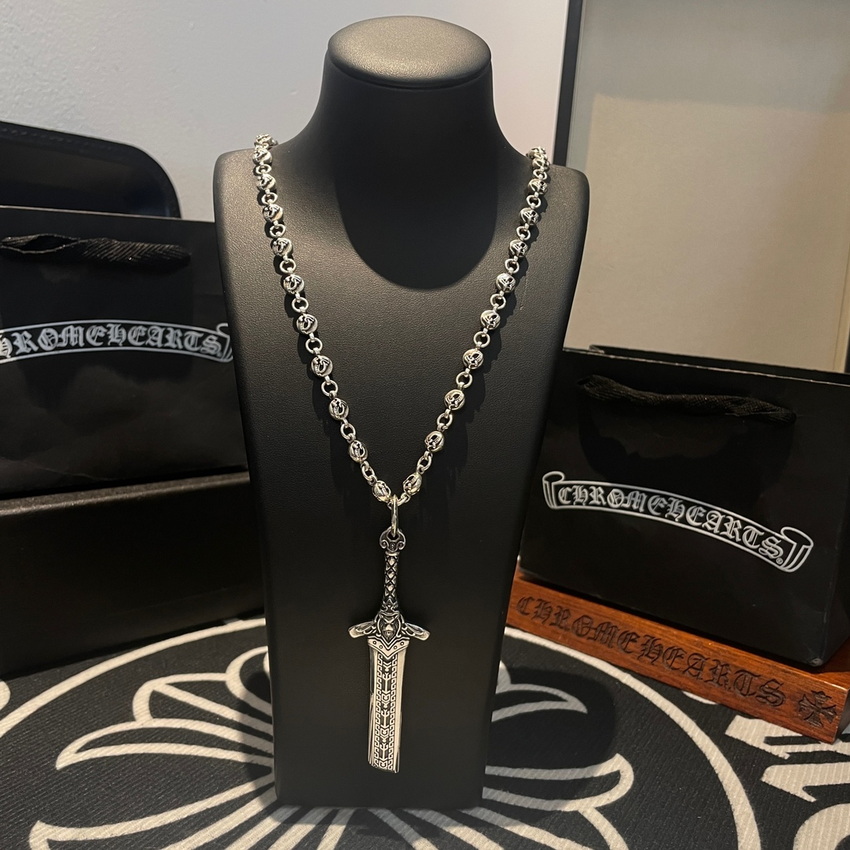 Chrome Heart Necklace-075
