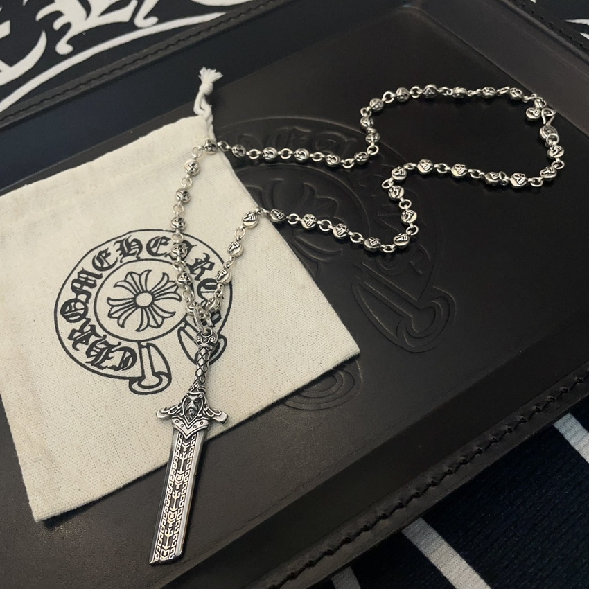 Chrome Heart Necklace-075