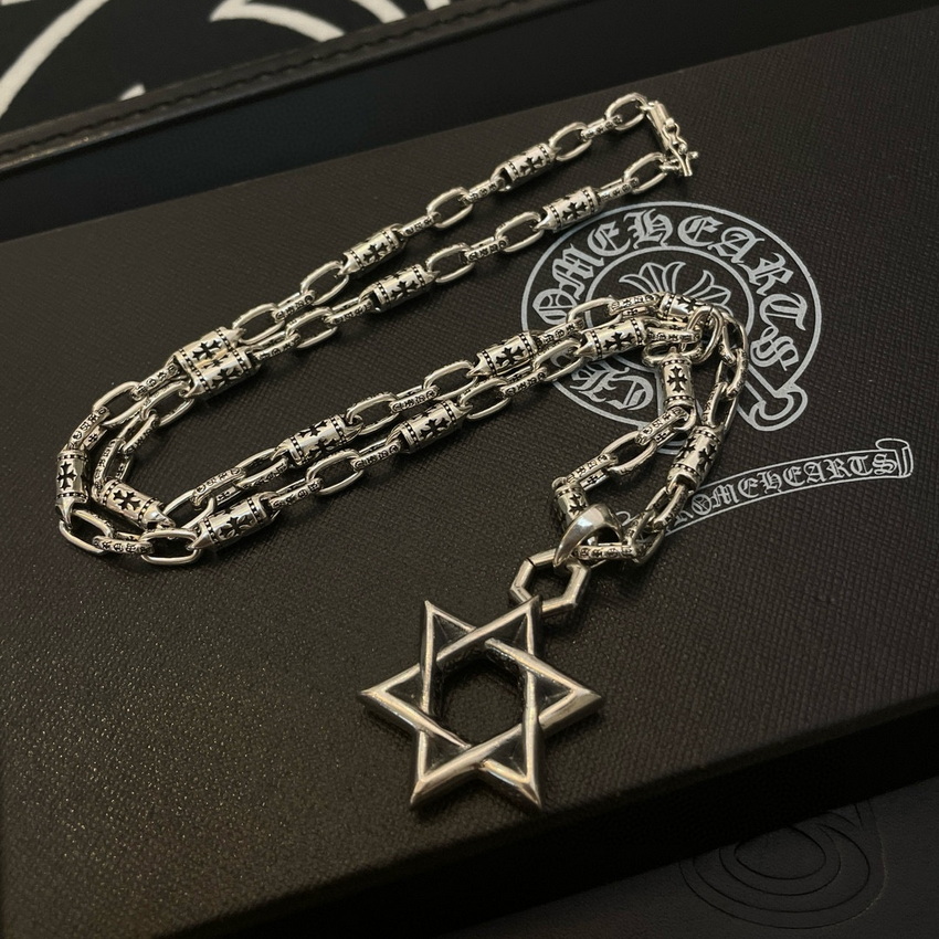 Chrome Heart Necklace-076
