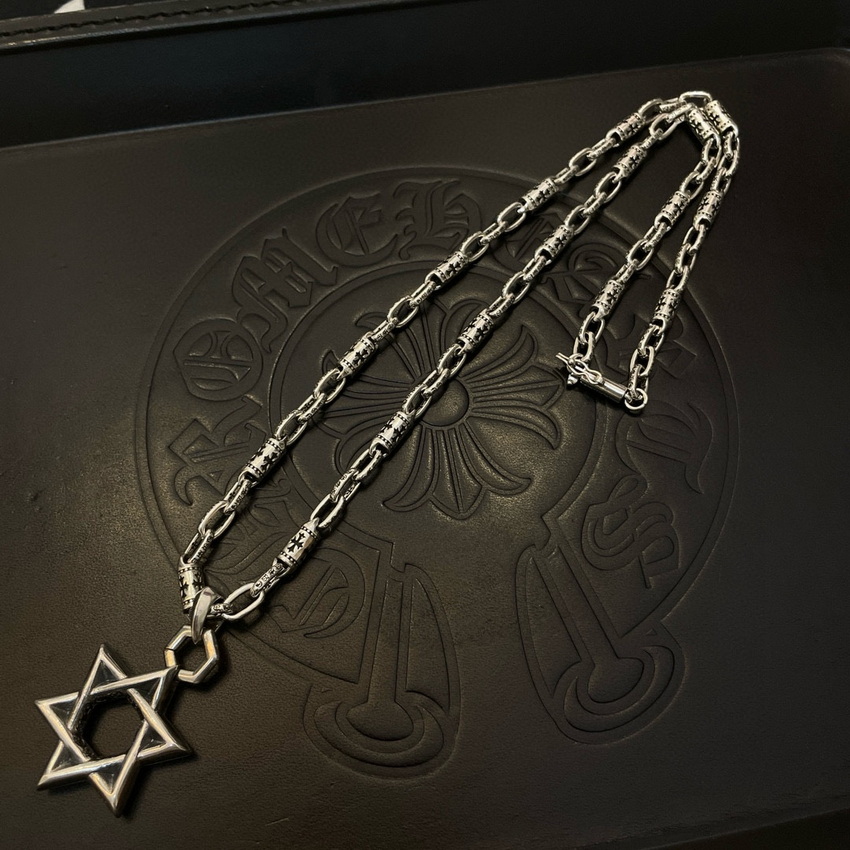 Chrome Heart Necklace-076