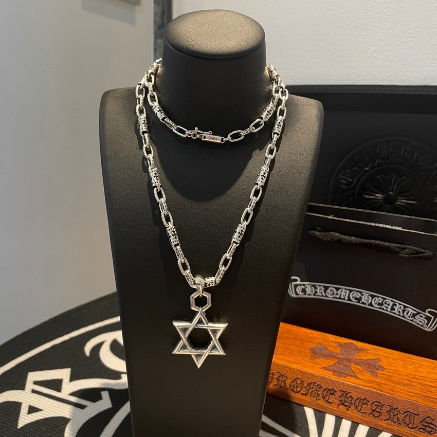 Chrome Heart Necklace-076