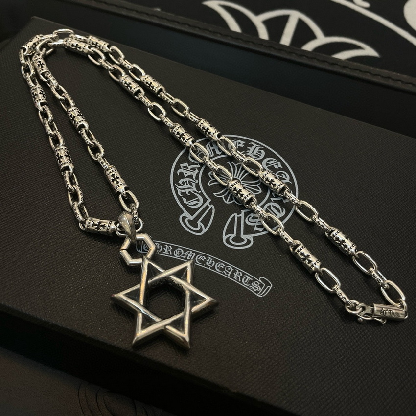 Chrome Heart Necklace-076