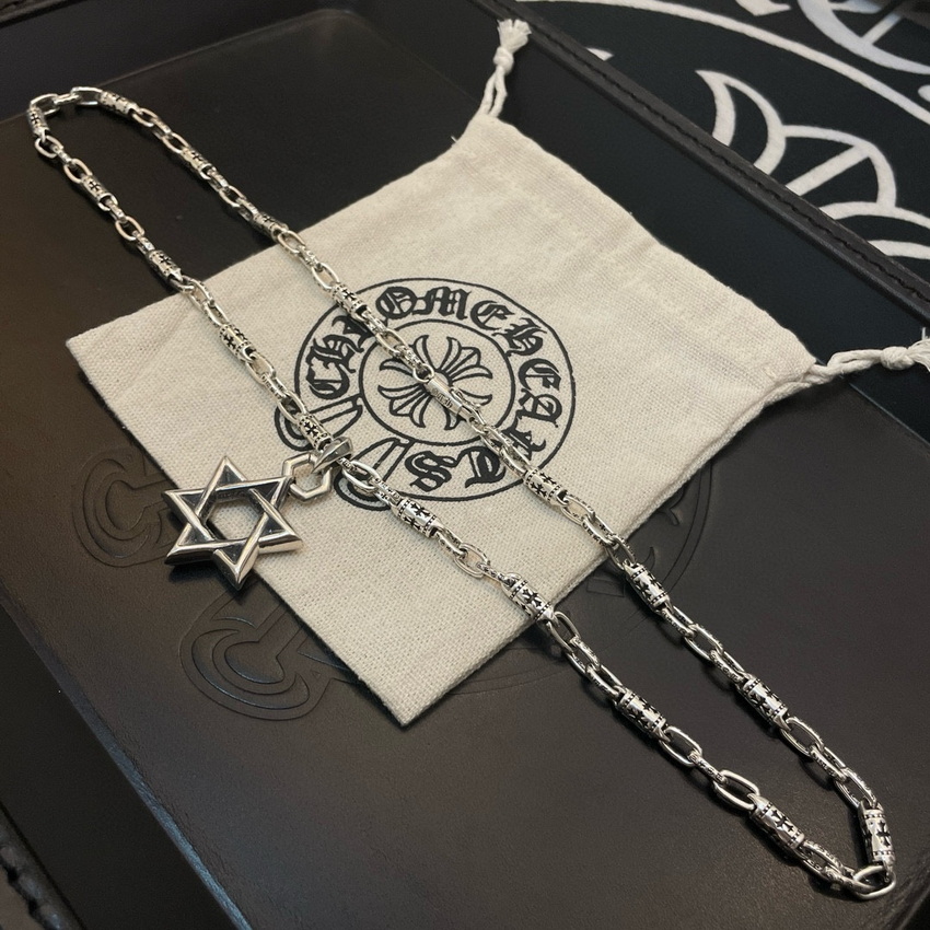 Chrome Heart Necklace-076