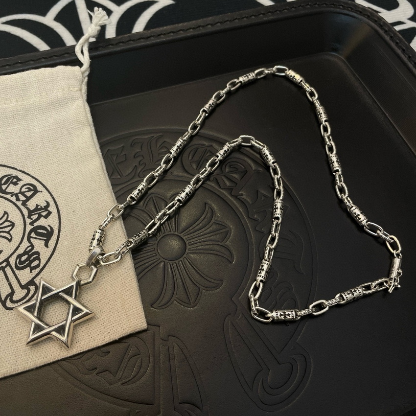 Chrome Heart Necklace-076