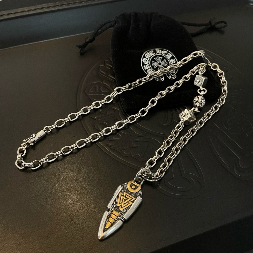 Chrome Heart Necklace-077