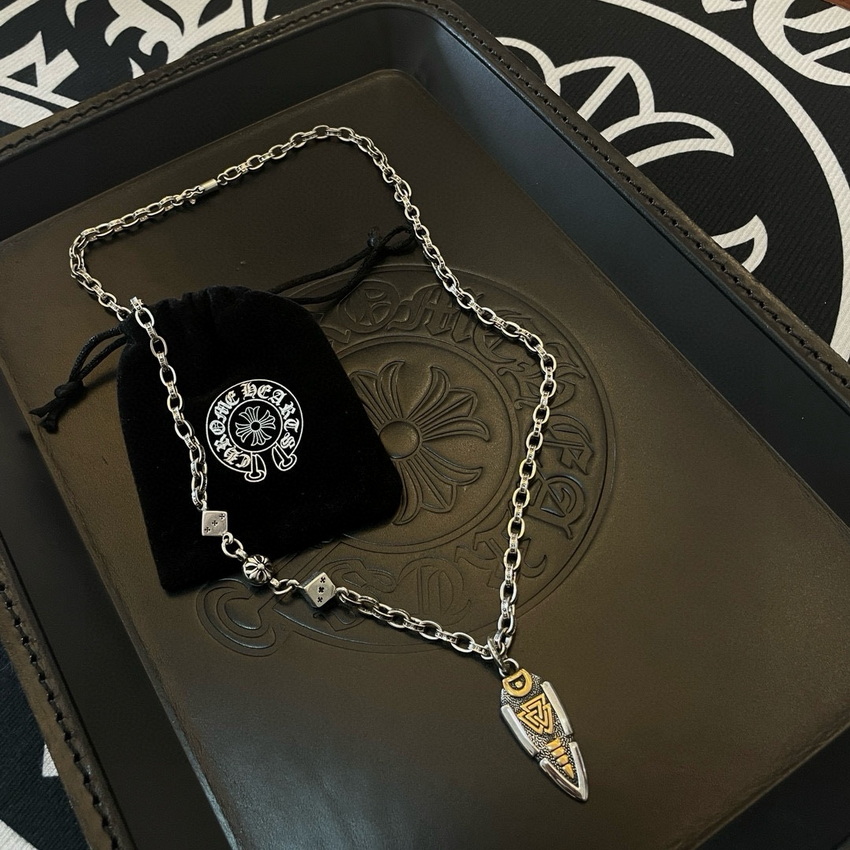 Chrome Heart Necklace-077