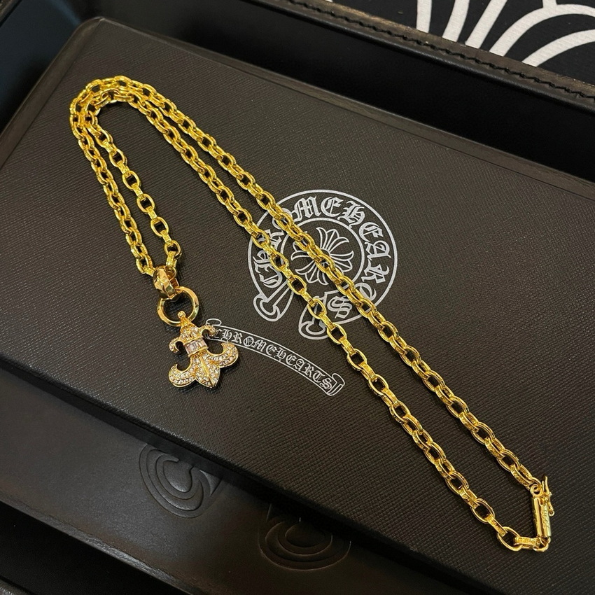 Chrome Heart Necklace-081