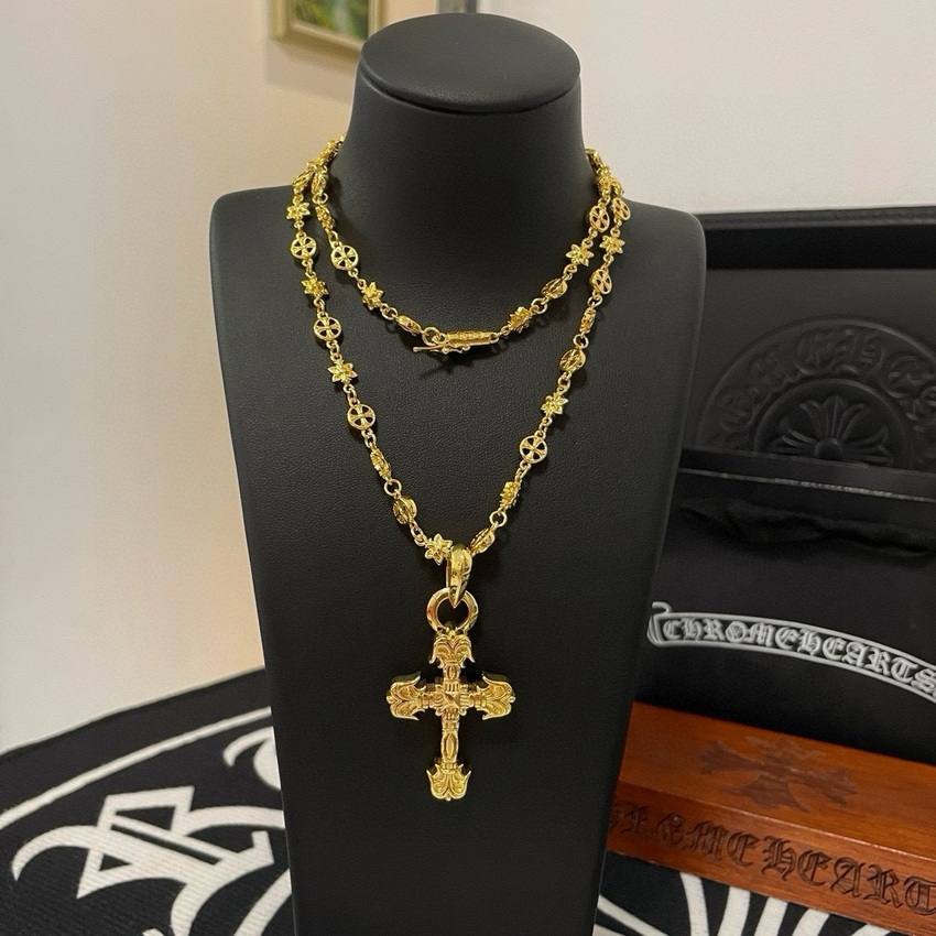 Chrome Heart Necklace-085