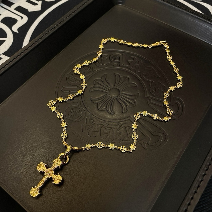 Chrome Heart Necklace-085