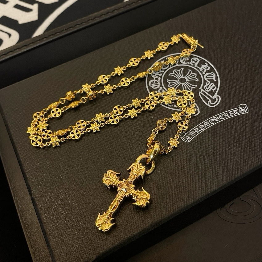 Chrome Heart Necklace-085