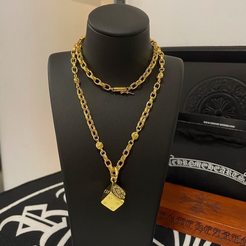 Chrome Heart Necklace-086