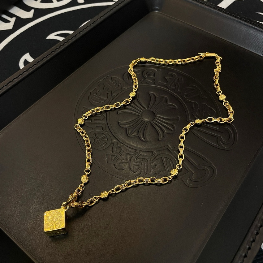 Chrome Heart Necklace-086