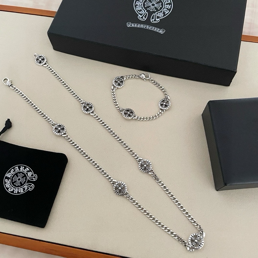 Chrome Heart Necklace-088